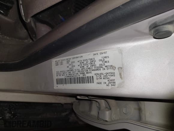 ✅ 1998 Toyota 4Runner • VIN: JT3HM84R2W0026174 • Лот: 41594431. Опубликован ранее на IAAI с пробегом 224 245 миль. Бесплатный доступ к архиву аукционных продаж из США и подробный отчёт об истории автомобиля на DreamBid. Изображение 9.