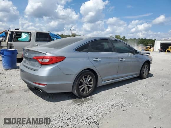 2015 Hyundai Sonata Limited with VIN 5NPE34AF3FH108597, listed as a Copart auction lot 83854715 with 170,413 mi miles and Salvage title. Bid and sale history available at DreamBid. Image 3.