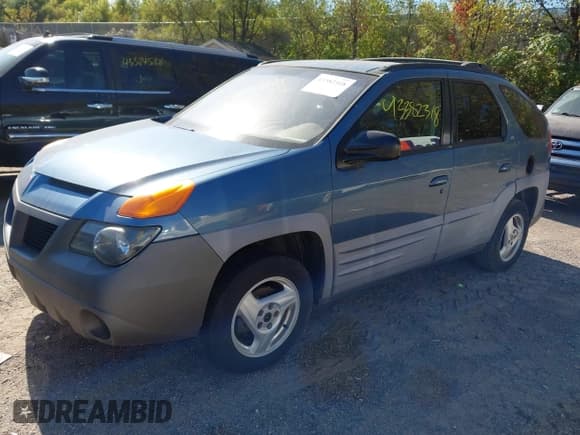 ✅ 2001 Pontiac Aztek GT • VIN: 3G7DA03E81S531588 • Lot: 43382318. Wystawiony na IAAI z przebiegiem 170 630 mil. Bezpłatny archiwum sprzedaży aukcyjnych z USA i szczegółowy raport historii pojazdu na DreamBid. Zdjęcie 2.