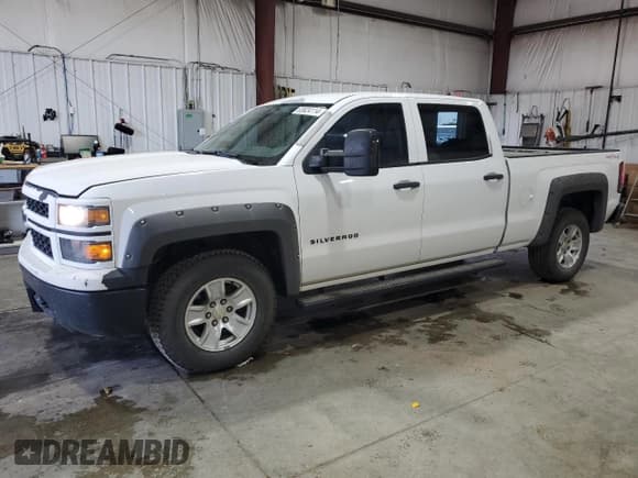 ✅ 2015 Chevrolet Silverado 1500 Work Truck • VIN: 3GCUKPEC3FG329111 • Lot: 63624114. Listed on Copart with 124,116 mi. Free auction sales archive from the USA and detailed vehicle history report at DreamBid. Image 1.