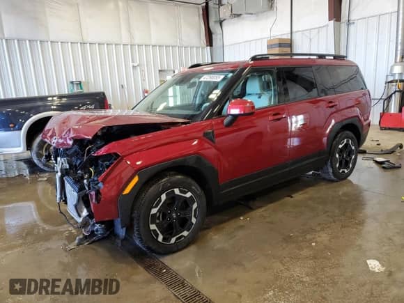 2024 Hyundai Santa Fe SEL с VIN 5NMP2DGL9RH040350, выставлен на аукционе Copart как лот 47290055 с пробегом Не указан миль и Списание • Salvage title. История ставок и продаж доступна на DreamBid. Изображение 1.