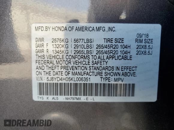 ✅ 2019 Acura MDX Technology • VIN: 5J8YD4H05KL006351 • Lot: 81525245. Wystawiony na Copart z przebiegiem 41 588 mil. Bezpłatny archiwum sprzedaży aukcyjnych z USA i szczegółowy raport historii pojazdu na DreamBid. Zdjęcie 13.