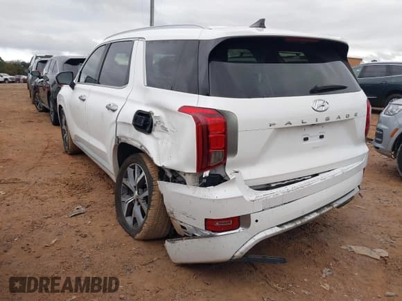 ✅ 2022 Hyundai Palisade Limited • VIN: KM8R54HE9NU472774 • Лот: 41218330. Опубликован ранее на IAAI с пробегом 57 260 миль. Бесплатный доступ к архиву аукционных продаж из США и подробный отчёт об истории автомобиля на DreamBid. Изображение 3.