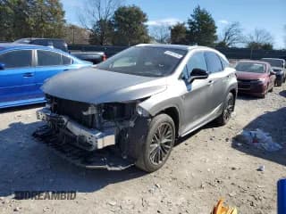 ✅ 2021 Lexus RX 350 F Sport • VIN: 2T2YZMDA5MC283523 • Lot: 91977475. Listed on Copart with 7,333 mi. Free auction sales archive from the USA and detailed vehicle history report at DreamBid. Image 1.