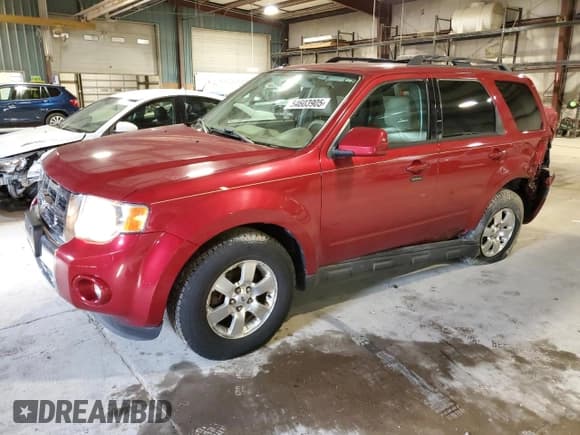 ✅ 2012 Ford Escape Limited • VIN: 1FMCU0E79CKB06894 • Lot: 54603905. Wystawiony na Copart z przebiegiem 165 734 mil. Bezpłatny archiwum sprzedaży aukcyjnych z USA i szczegółowy raport historii pojazdu na DreamBid. Zdjęcie 1.