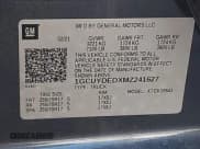 ✅ 2021 Chevrolet Silverado 1500 LT • VIN: 1GCUYDEDXMZ241627 • Lot: 35271820. Listed on IAAI with 26,983 mi. Free auction sales archive from the USA and detailed vehicle history report at DreamBid. Image 9.