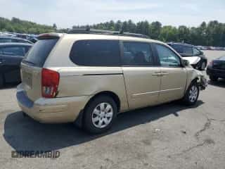 2008 Hyundai Entourage GLS z VIN KNDMC233186049582, wystawiony jako Copart lot #59304395 z przebiegiem Nie podano mil oraz Szkoda całkowita • Salvage title. Historia ofert i sprzedaży dostępna na DreamBid. Obrazek 3.