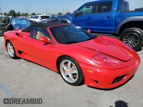 ✅ 2003 Ferrari 360 • VIN: ZFFYT53B000133842 • Лот: 78014584. Опубликован ранее на Copart с пробегом 23 723 миль. Бесплатный доступ к архиву аукционных продаж из США и подробный отчёт об истории автомобиля на DreamBid. Изображение 4.