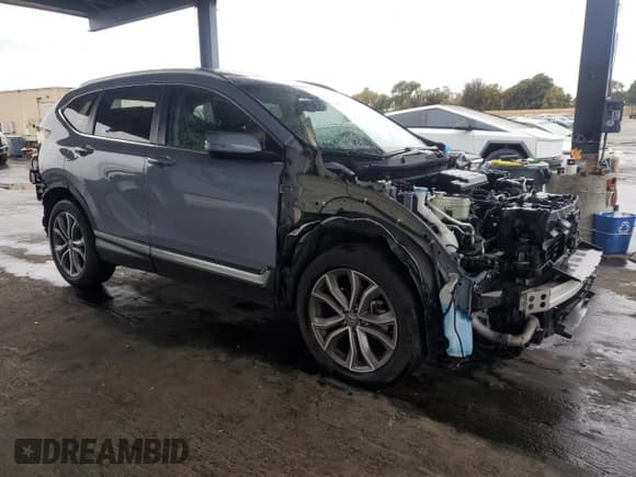 ✅ 2021 Honda CR-V Touring • VIN: 2HKRW2H96MH671301 • Lot: 92632805. Listed on Copart with Not provided. Free auction sales archive from the USA and detailed vehicle history report at DreamBid. Image 4.
