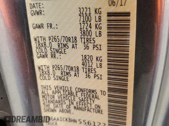 ✅ 2017 Nissan Titan S • VIN: 1N6AA1CK8HN556122 • Lot: 53803305. Wystawiony na Copart z przebiegiem 160 641 mil. Bezpłatny archiwum sprzedaży aukcyjnych z USA i szczegółowy raport historii pojazdu na DreamBid. Zdjęcie 12.