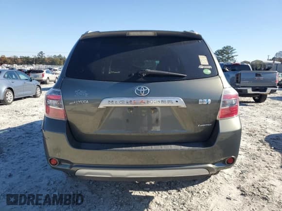 ✅ 2009 Toyota Highlander Limited • VIN: JTEEW44A792028227 • Lot: 92420065. Listed on Copart with 198,370 mi. Free auction sales archive from the USA and detailed vehicle history report at DreamBid. Image 6.