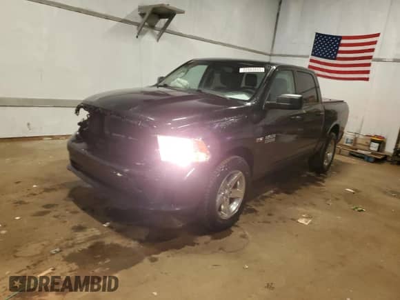 2015 Ram 1500 Express with VIN 1C6RR7KTXFS716891, listed as a Copart auction lot 82663855 with 151,934 mi miles and Clean title. Bid and sale history available at DreamBid. Image 1.