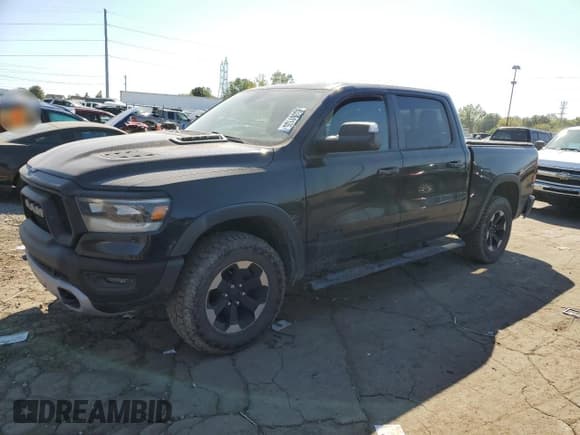 ✅ 2019 Ram 1500 Rebel • VIN: 1C6SRFLT1KN542003 • Lot: 85361135. Listed on Copart with 241,208 mi. Free auction sales archive from the USA and detailed vehicle history report at DreamBid. Image 1.