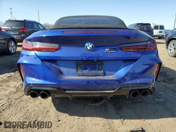 ✅ 2023 BMW M8 Competition • VIN: WBSDZ0C01PCK97140 • Lot: 48235155. Listed on Copart with 23,932 mi. Free auction sales archive from the USA and detailed vehicle history report at DreamBid. Image 6.