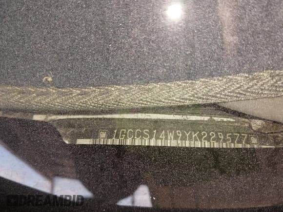 ✅ 2000 Chevrolet S-10 LS • VIN: 1GCCS14W9YK229577 • Лот: 42490831. Опубликован ранее на IAAI с пробегом 178 515 миль. Бесплатный доступ к архиву аукционных продаж из США и подробный отчёт об истории автомобиля на DreamBid. Изображение 9.