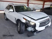 ✅ 2016 Infiniti QX70 • VIN: JN8CS1MW3GM750320 • Lot: 43430258. Listed on IAAI with 194,716 mi. Free auction sales archive from the USA and detailed vehicle history report at DreamBid. Image 1.