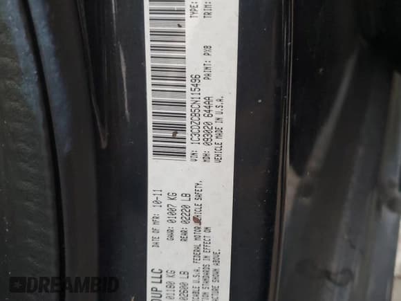 ✅ 2012 Dodge Avenger SXT • VIN: 1C3CDZCB5CN115496 • Лот: 76134624. Опубликован ранее на Copart с пробегом 43 769 миль. Бесплатный доступ к архиву аукционных продаж из США и подробный отчёт об истории автомобиля на DreamBid. Изображение 14.