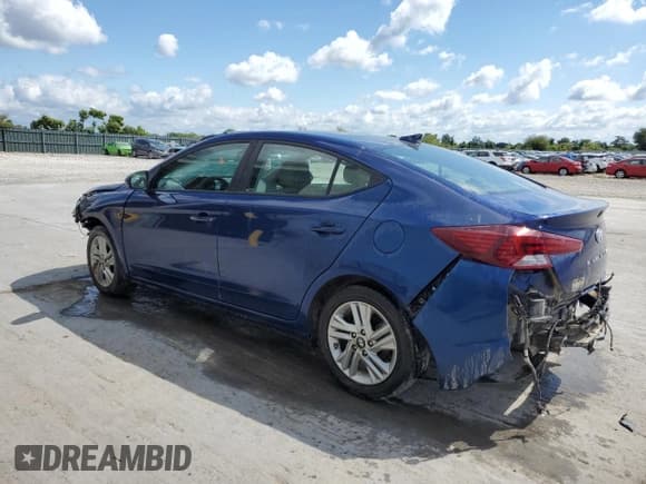 ✅ 2020 Hyundai Elantra Value Edition • VIN: 5NPD84LFXLH632173 • Lot: 69931615. Listed on Copart with 85,766 mi. Free auction sales archive from the USA and detailed vehicle history report at DreamBid. Image 2.
