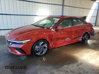 ✅ 2025 Hyundai Elantra Limited • VIN: KMHLP4DG3SU057498 • Лот: 87461785. Опубликован ранее на Copart с пробегом 11 009 миль. Бесплатный доступ к архиву аукционных продаж из США и подробный отчёт об истории автомобиля на DreamBid. Изображение 1.