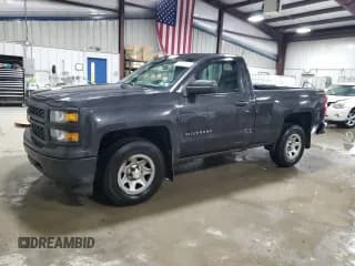 ✅ 2014 Chevrolet Silverado 1500 Work Truck • VIN: 1GCNKPEH3EZ298019 • Lot: 87102704. Wystawiony na Copart z przebiegiem 91 809 mil. Bezpłatny archiwum sprzedaży aukcyjnych z USA i szczegółowy raport historii pojazdu na DreamBid. Zdjęcie 1.