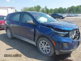 2022 Chevrolet Equinox LS z VIN 3GNAXSEV8NS152440, wystawiony jako IAAI lot #42458916 z przebiegiem 26 735 mil mil oraz . Historia ofert i sprzedaży dostępna na DreamBid. Obrazek 1.