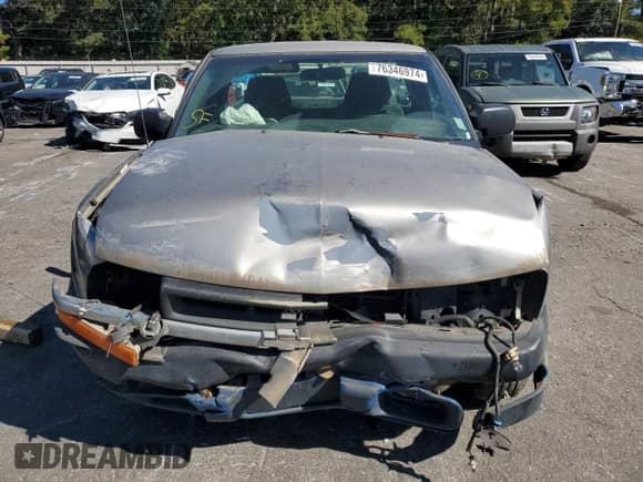 2002 Chevrolet S-10 LS с VIN 1GCCS145628257655, выставлен на аукционе Copart как лот 76346974 с пробегом 270 231 миль миль и Списание • Salvage title. История ставок и продаж доступна на DreamBid. Изображение 5.