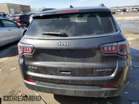 ✅ 2019 Jeep Compass Limited • VIN: 3C4NJDCB9KT673625 • Lot: 44463275. Listed on Copart with 85,139 mi. Free auction sales archive from the USA and detailed vehicle history report at DreamBid. Image 6.