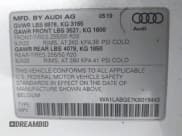 ✅ 2019 Audi e-tron Premium Plus • VIN: WA1LABGE7KB015443 • Lot: 43462596. Wystawiony na IAAI z przebiegiem Nie podano. Bezpłatny archiwum sprzedaży aukcyjnych z USA i szczegółowy raport historii pojazdu na DreamBid. Zdjęcie 9.