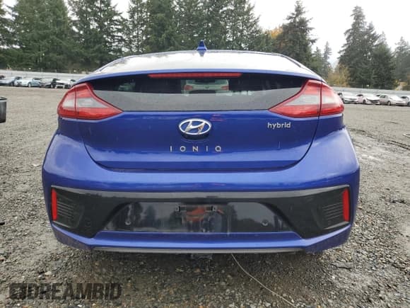 ✅ 2019 Hyundai Ioniq Limited • VIN: KMHC05LC9KU129619 • Lot: 91327735. Listed on Copart with 37,145 mi. Free auction sales archive from the USA and detailed vehicle history report at DreamBid. Image 6.