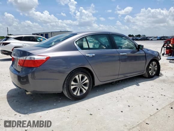 ✅ 2015 Honda Accord LX • VIN: 1HGCR2F34FA051036 • Lot: 64410195. Listed on Copart with 80,035 mi. Free auction sales archive from the USA and detailed vehicle history report at DreamBid. Image 3.