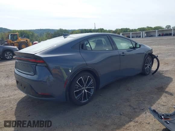 2024 Toyota Prius Limited with VIN JTDADABUXR3024753, listed as a IAAI auction lot 43319289 with 2,526 mi miles and . Bid and sale history available at DreamBid. Image 4.