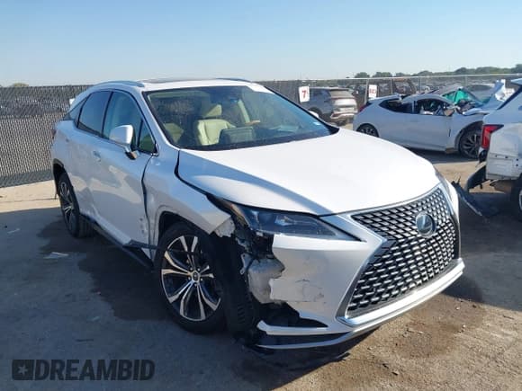 ✅ 2020 Lexus RX 350 • VIN: 2T2HZMAA9LC177840 • Lot: 43394739. Listed on IAAI with 69,254 mi. Free auction sales archive from the USA and detailed vehicle history report at DreamBid. Image 1.
