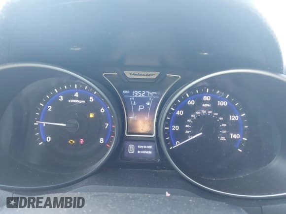 ✅ 2013 Hyundai Veloster Turbo • VIN: KMHTC6AE3DU146100 • Lot: 43121020. Listed on IAAI with 195,274 mi. Free auction sales archive from the USA and detailed vehicle history report at DreamBid. Image 7.