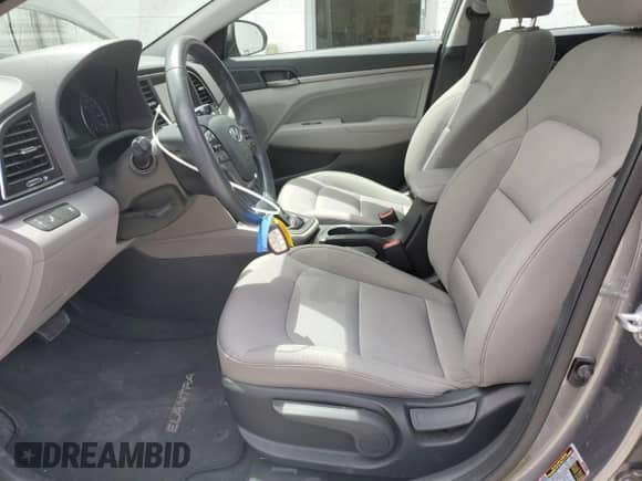2018 Hyundai Elantra Eco with VIN 5NPD94LA1JH305322, listed as a Copart auction lot 62076995 with 24,556 mi miles and Salvage title. Bid and sale history available at DreamBid. Image 7.