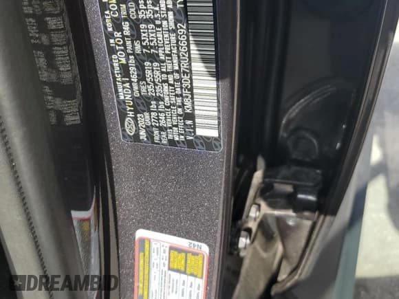 ✅ 2024 Hyundai Tucson XRT • VIN: KM8JF3DE7RU266692 • Lot: 61579815. Wystawiony na Copart z przebiegiem 32 805 mil. Bezpłatny archiwum sprzedaży aukcyjnych z USA i szczegółowy raport historii pojazdu na DreamBid. Zdjęcie 13.