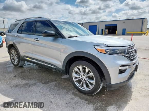 2023 Ford Explorer Limited with VIN 1FMSK8FH3PGA57255, listed as a Copart auction lot 62389095 with 49,997 mi miles and Clean title. Bid and sale history available at DreamBid. Image 4.