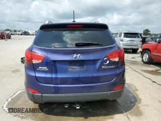 2012 Hyundai Tucson GLS z VIN KM8JU3AC9CU490367, wystawiony jako Copart lot #55554924 z przebiegiem 126 499 mil mil oraz Szkoda całkowita • Salvage title. Historia ofert i sprzedaży dostępna na DreamBid. Obrazek 6.