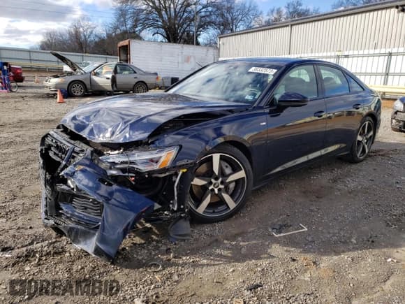 ✅ 2021 Audi A6 Premium Plus • VIN: WAUL2AF23MN050189 • Лот: 38332573. Опубликован ранее на Copart с пробегом 23 583 миль. Бесплатный доступ к архиву аукционных продаж из США и подробный отчёт об истории автомобиля на DreamBid. Изображение 1.