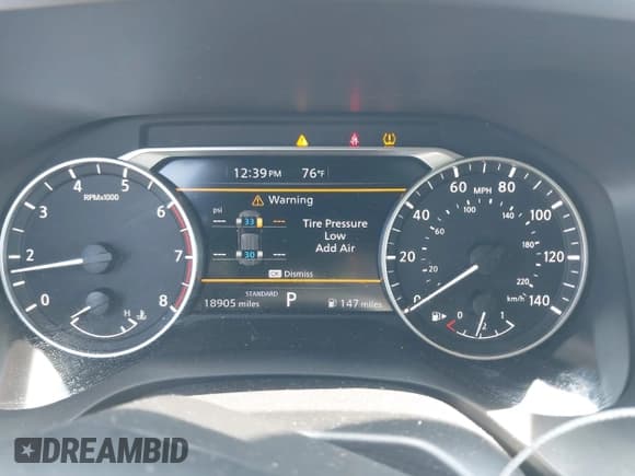 ✅ 2025 Nissan Rogue SV • VIN: JN8BT3BA9SW341439 • Lot: 43144297. Listed on IAAI with 18,905 mi. Free auction sales archive from the USA and detailed vehicle history report at DreamBid. Image 7.