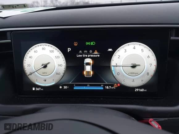 2023 Hyundai Santa Cruz SEL z VIN 5NTJCDAE7PH071384, wystawiony jako IAAI lot #41284372 z przebiegiem 29 160 mil mil oraz . Historia ofert i sprzedaży dostępna na DreamBid. Obrazek 7.