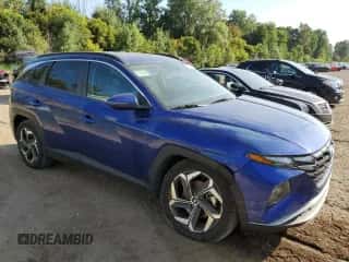2022 Hyundai Tucson SEL z VIN 5NMJFCAE6NH030089, wystawiony jako Copart lot #80427935 z przebiegiem 36 075 mil mil oraz Szkoda całkowita • Salvage title. Historia ofert i sprzedaży dostępna na DreamBid. Obrazek 4.