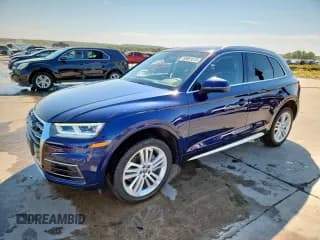 ✅ 2018 Audi Q5 Premium Plus • VIN: WA1BNAFY1J2011859 • Lot: 85681675. Wystawiony na Copart z przebiegiem 76 154 mil. Bezpłatny archiwum sprzedaży aukcyjnych z USA i szczegółowy raport historii pojazdu na DreamBid. Zdjęcie 1.