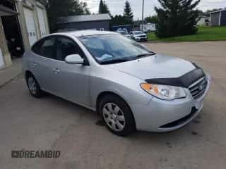 2007 Hyundai Elantra GLS z VIN KMHDU45D77U135130, wystawiony jako Copart lot #68727154 z przebiegiem 148 943 mil mil oraz Szkoda całkowita • Salvage title. Historia ofert i sprzedaży dostępna na DreamBid. Obrazek 4.