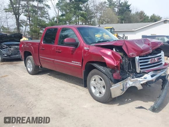 ✅ 2013 GMC Sierra 1500 SLT • VIN: 3GTP2WE72DG313117 • Lot: 42018370. Listed on IAAI with 133,892 mi. Free auction sales archive from the USA and detailed vehicle history report at DreamBid. Image 1.
