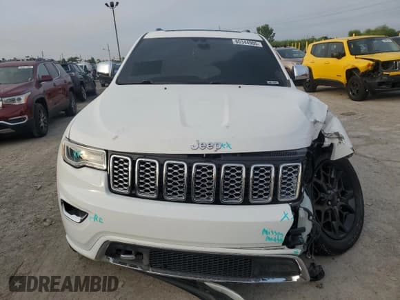 ✅ 2019 Jeep Grand Cherokee Overland • VIN: 1C4RJFCGXKC583792 • Lot: 65344905. Listed on Copart with 66,209 mi. Free auction sales archive from the USA and detailed vehicle history report at DreamBid. Image 5.