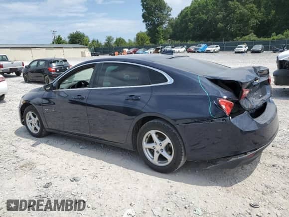 2017 Chevrolet Malibu LS with VIN 1G1ZC5ST1HF182781, listed as a Copart auction lot 66658835 with 105,570 mi miles and Salvage title. Bid and sale history available at DreamBid. Image 2.