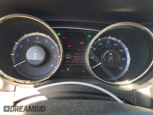 ✅ 2013 Hyundai Sonata GLS • VIN: 5NPEB4AC9DH704481 • Lot: 72153744. Listed on Copart with 120,739 mi. Free auction sales archive from the USA and detailed vehicle history report at DreamBid. Image 9.