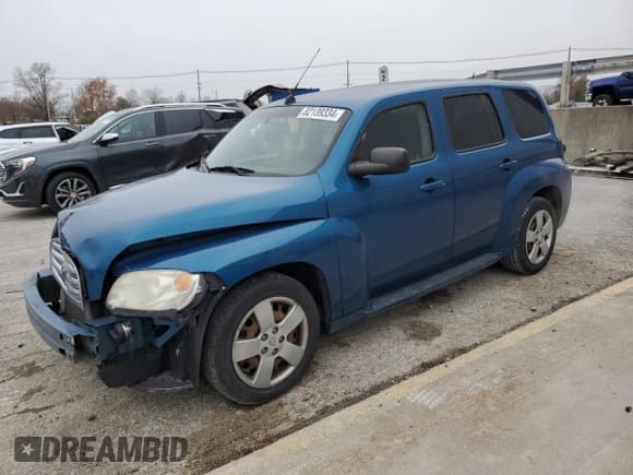 ✅ 2010 Chevrolet HHR LS • VIN: 3GNBAADB7AS567900 • Lot: 82139334. Listed on Copart with 189,017 mi. Free auction sales archive from the USA and detailed vehicle history report at DreamBid. Image 1.