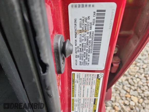 ✅ 2006 Pontiac Vibe • VIN: 5Y2SL658X6Z400444 • Лот: 90271855. Опубликован ранее на Copart с пробегом 130 578 миль. Бесплатный доступ к архиву аукционных продаж из США и подробный отчёт об истории автомобиля на DreamBid. Изображение 12.