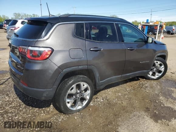 ✅ 2019 Jeep Compass Limited • VIN: 3C4NJDCB5KT641769 • Лот: 55790635. Опубликован ранее на Copart с пробегом 16 055 миль. Бесплатный доступ к архиву аукционных продаж из США и подробный отчёт об истории автомобиля на DreamBid. Изображение 3.